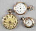 Three pocket watches