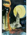 SALVADOR DALI SPANISH 19041989 Manhattan Skyline