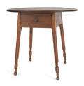 Pennsylvania oval top walnut tavern table