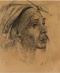NICOLAI FECHIN RUSSIAN 18811955 Portrait of a Balinese Man