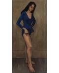 RAPHAEL SOYER AMERICAN 18991987 Pensive Ballerina