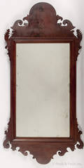 Chippendale mahogany mirror ca 1775