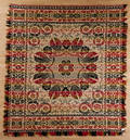 Two Pennsylvania jacquard coverlets
