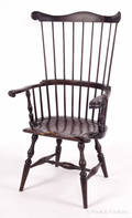Philadelphia combback Windsor armchair late 19th c