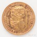 1900 5 Rouble Gold Coin