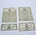Group of Assorted US Currency
