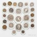 Twentyfive Continental Coins