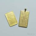 10g Credit Suisse Gold Ingot and a Promotional Pendant