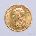 1897 Dutch 10 Gulden Gold Coin