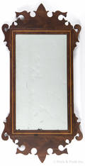Chippendale style mahogany mirror