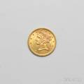 1900 5 Liberty Head Gold Coin