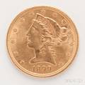 1899 5 Liberty Head Gold Coin