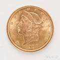 1907 20 Liberty Head Gold Coin