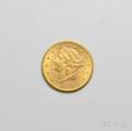 1883S 20 Liberty Head Gold Coin