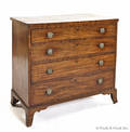 Pennsylvania Federal mahogany chest of drawers