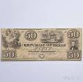 Republic of Texas 50 Note