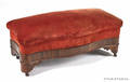 Victorian rosewood ottoman