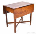 New England Chippendale birch Pembroke table