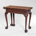 Mahogany Games Table