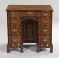 Mahogany Blockfront Bureau Table