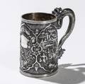 Chinese Export Silver Mug