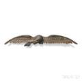 Large Carved and Painted Spreadwing Eagle Plaque