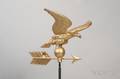 Molded Gilt Copper Eagle Weathervane