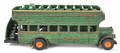 Arcade cast iron  Yellow Coach  double decker bus