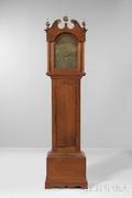 Carved Maple Tall Case Clock