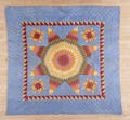 Pennsylvania pieced star of Bethlehem quilt