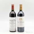 Mixed Bordeaux 1996 Lot 2 bottles