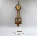 Federal Mahogany Giltfront Banjo Clock