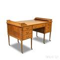 Georgianstyle Mahogany Partners Desk