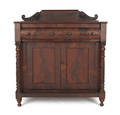 Empire mahogany jelly cupboard