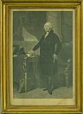 Framed John Taylor Print of George Washington