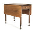 Pennsylvania Sheraton walnut dropleaf table