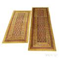 Two Persian Long Rugs