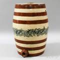 Fulham Pottery Stoneware Threegallon Transferdecorated Water Cooler