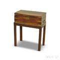 Campaign Brassbound Hardwood Lap Desk on Later Stand