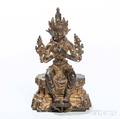 Giltbronze Maitreya Buddha