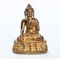 Giltcopper Alloy Figure of Buddha