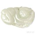 Nephrite Jade Carving of a Boy