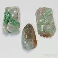 Three Jadeite Openwork Carvings