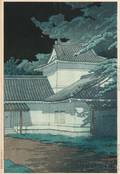 Kawase Hasui 18831957 Aoba Castle in Sendai