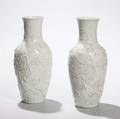 Pair of BlancdeChine Vases