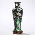 Famille Noire Vase