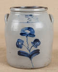 Pennsylvania stoneware crock 19th c