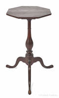 Federal cherry candlestand ca 1790