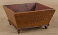 Pennsylvania painted pine apple box early 19th c