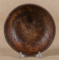 Small American burl bowl 19th c
